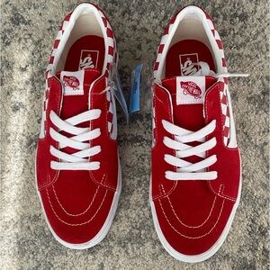 Van’s Old Skool Racing Red Checkerboard